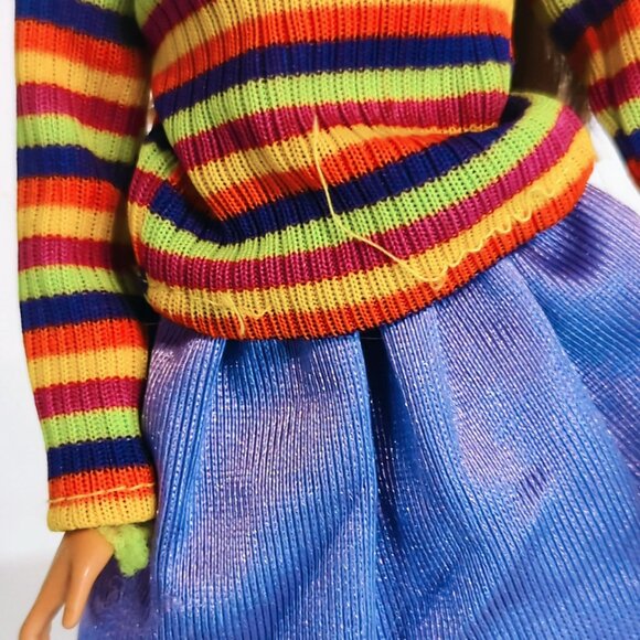 Barbie Beach Teresa Surf’s Up Fashion Doll 2008 L9546 Flat Feet Restyled OOAK - Picture 7 of 8